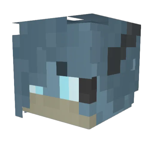 Soha_an Minecraft avatar head, 3D render