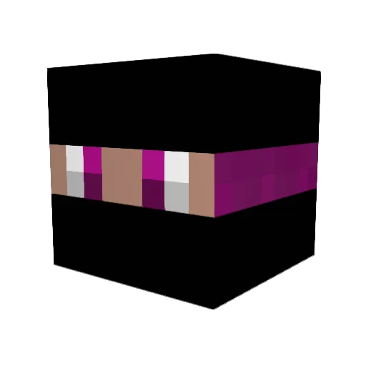 Sojuh Minecraft avatar head, 3D render