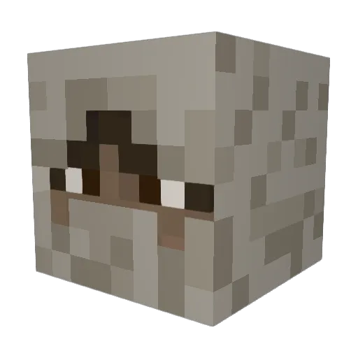 Sok_124 Minecraft avatar head, 3D render