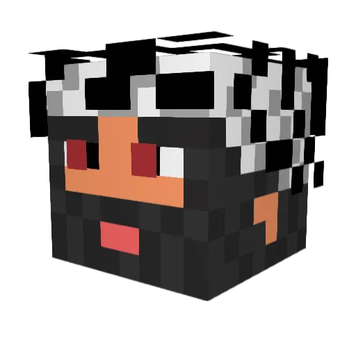 Sokanhasan24 Minecraft avatar head, 3D render