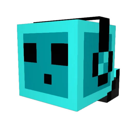 Sokol_L Minecraft avatar head, 3D render