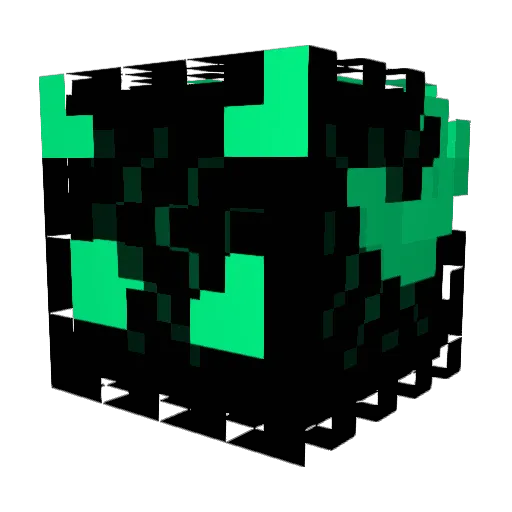 SolKil Minecraft avatar head, 3D render