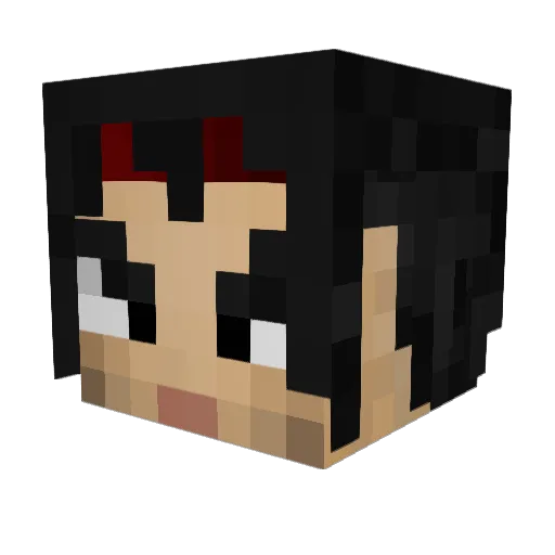 Sol_Supreme Minecraft avatar head, 3D render