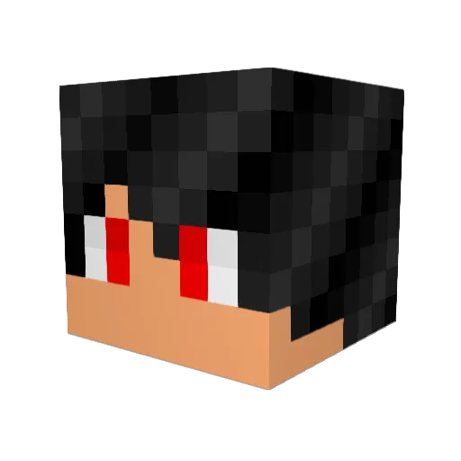 Sol_Vigil Minecraft avatar head, 3D render