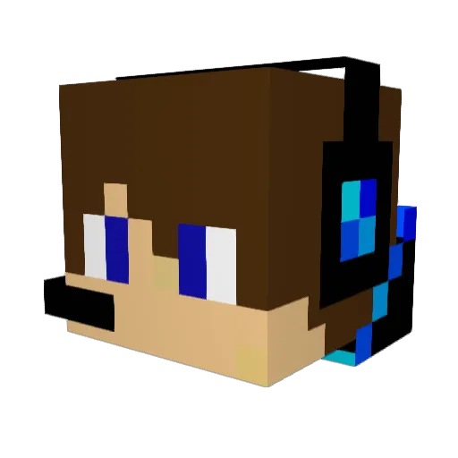 Sol_Zafkiel Minecraft avatar head, 3D render