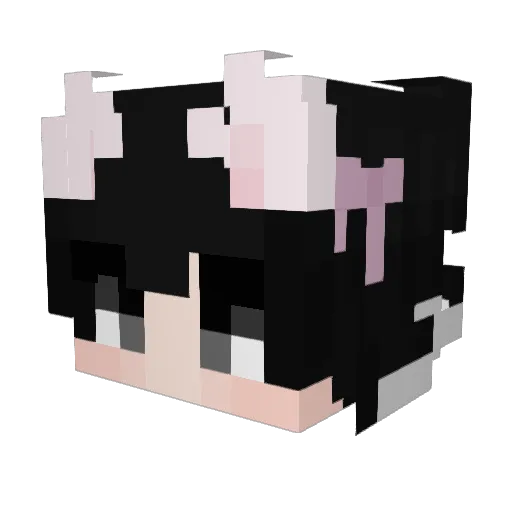 Sol_step Minecraft avatar head, 3D render