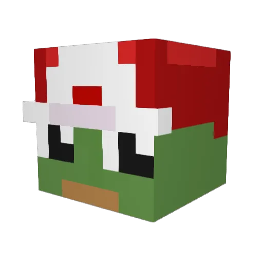 Solace_0_ Minecraft avatar head, 3D render