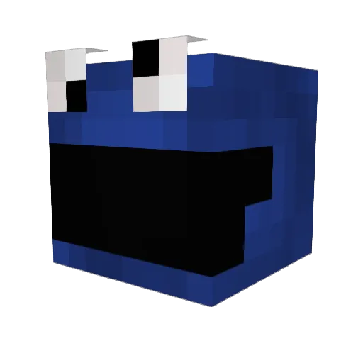 SolairOfAstora Minecraft avatar head, 3D render