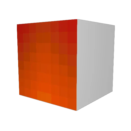Solanec Minecraft avatar head, 3D render