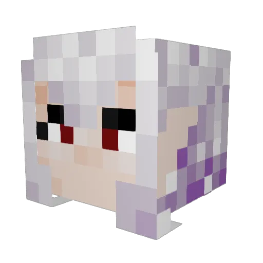 SolarEclipe Minecraft avatar head, 3D render