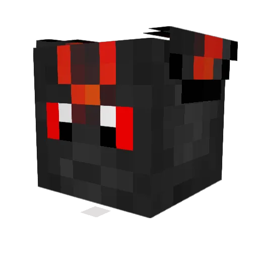 SolarEclipsey Minecraft avatar head, 3D render