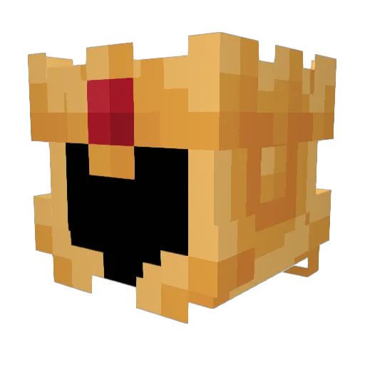 SolarHit Minecraft avatar head, 3D render
