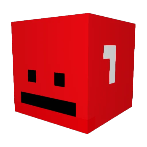 SolarHoi Minecraft avatar head, 3D render