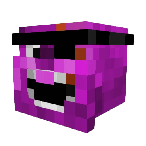 SolarLavaWolf Minecraft avatar head, 3D render