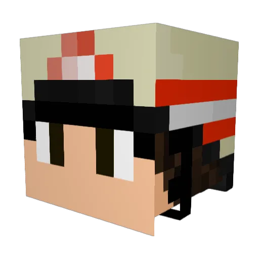 SolarOpossum601 Minecraft avatar head, 3D render