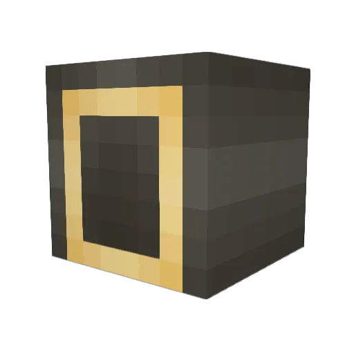 SolarState Minecraft avatar head, 3D render