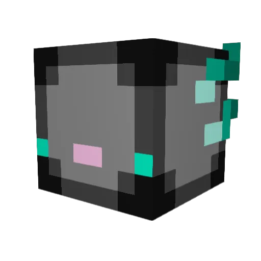 SolarTrippy Minecraft avatar head, 3D render
