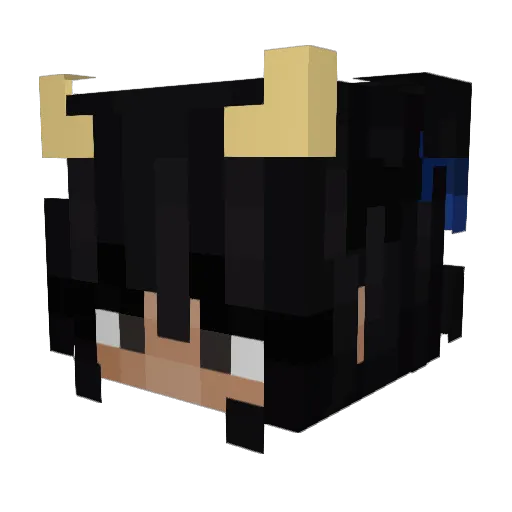 Solar_Comet_999 Minecraft avatar head, 3D render