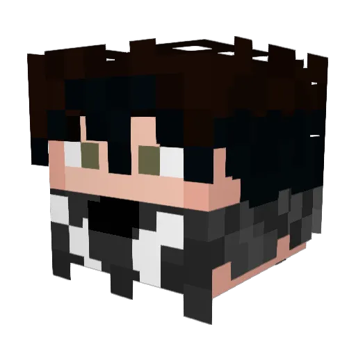 Solar_Eqlipse Minecraft avatar head, 3D render