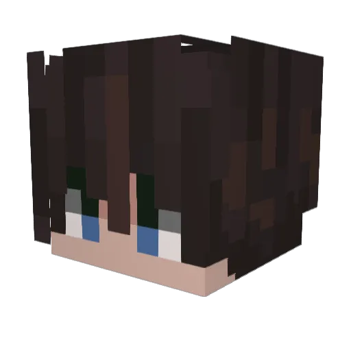 Solar_Flare_77 Minecraft avatar head, 3D render