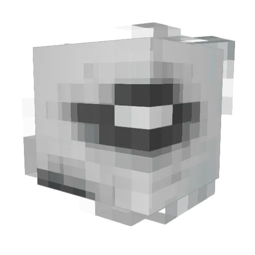 Solar_Saturn Minecraft avatar head, 3D render