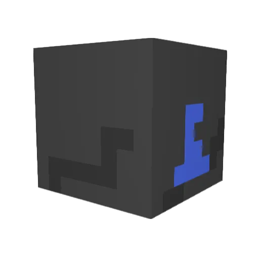 Solar_ViVa Minecraft avatar head, 3D render