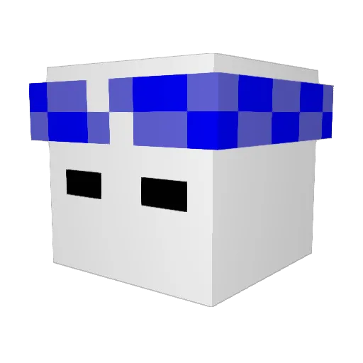 Solar_Void Minecraft avatar head, 3D render