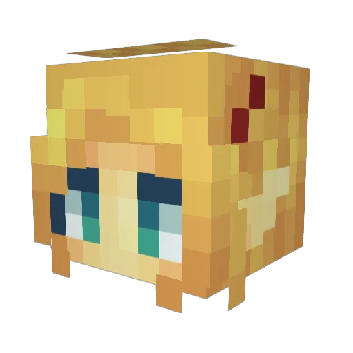 Solar_stay143 Minecraft avatar head, 3D render