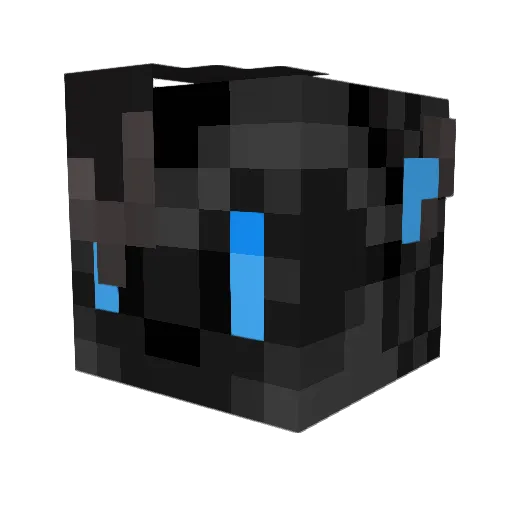 Solaris77xx Minecraft avatar head, 3D render