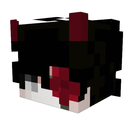Solaris_1111 Minecraft avatar head, 3D render