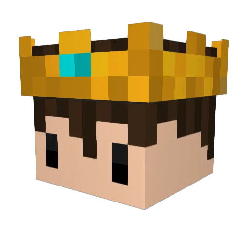 Solarius36011 Minecraft avatar head, 3D render