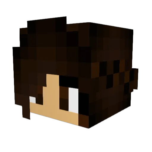 Soldado1 Minecraft avatar head, 3D render