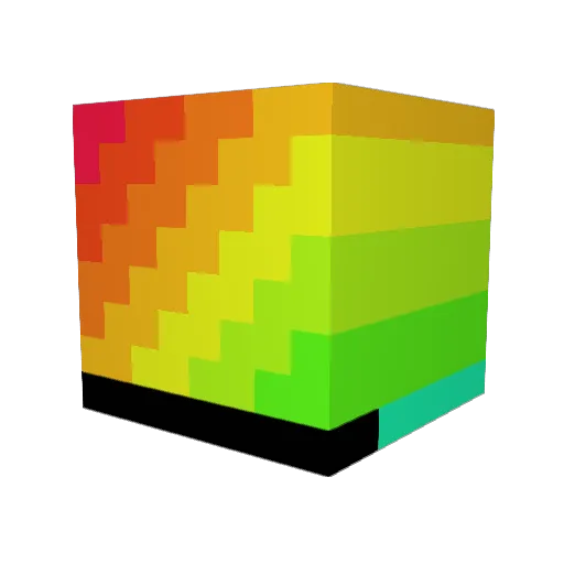 SoldatQc Minecraft avatar head, 3D render
