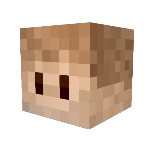 SoldierJW Minecraft avatar head, 3D render