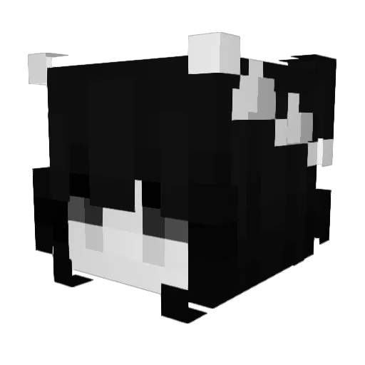 Sole71 Minecraft avatar head, 3D render