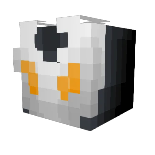 SoleIsaacPro Minecraft avatar head, 3D render