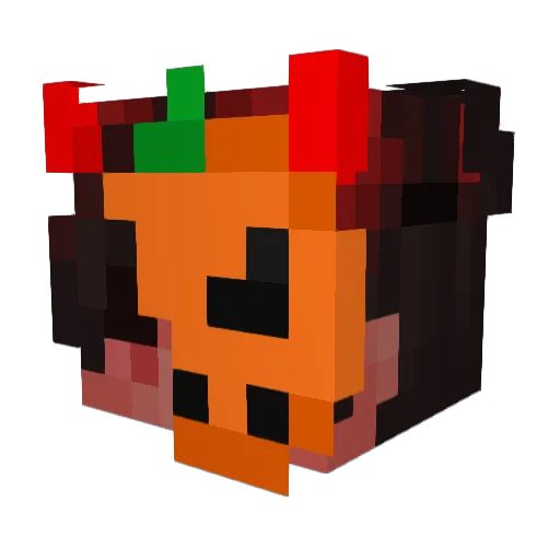 SoledByReachzada Minecraft avatar head, 3D render