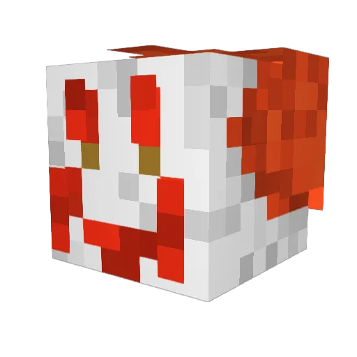 Solefaster88 Minecraft avatar head, 3D render