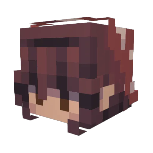Soleil_Ash Minecraft avatar head, 3D render