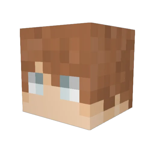 SolemnAscent Minecraft avatar head, 3D render