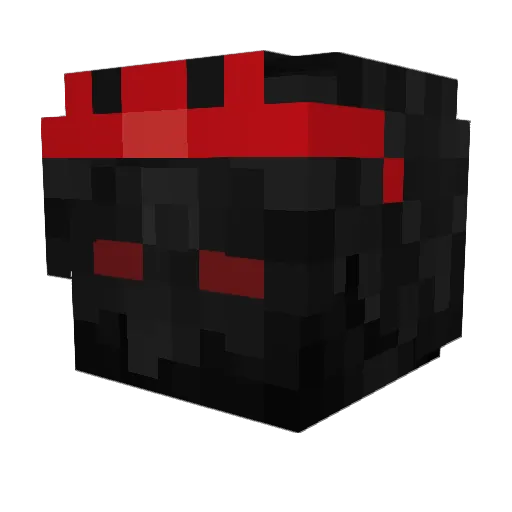 Solid9899 Minecraft avatar head, 3D render
