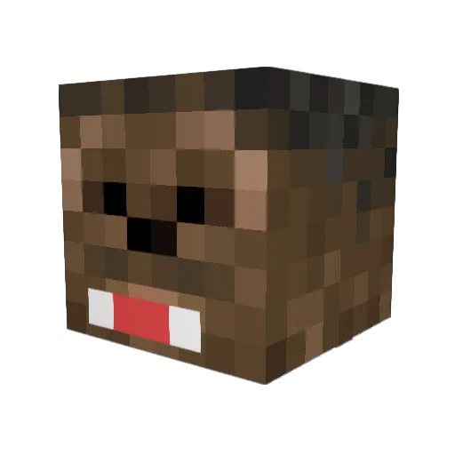 SolidSnape Minecraft avatar head, 3D render