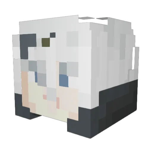 Solif_Maximus Minecraft avatar head, 3D render