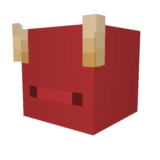 Solikar Minecraft avatar head, 3D render