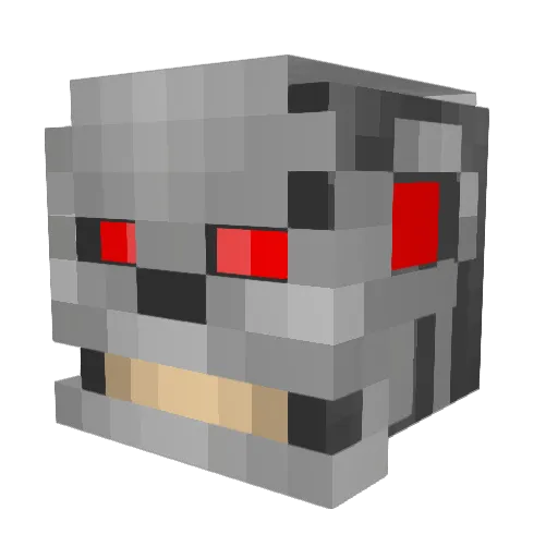 Solin18 Minecraft avatar head, 3D render