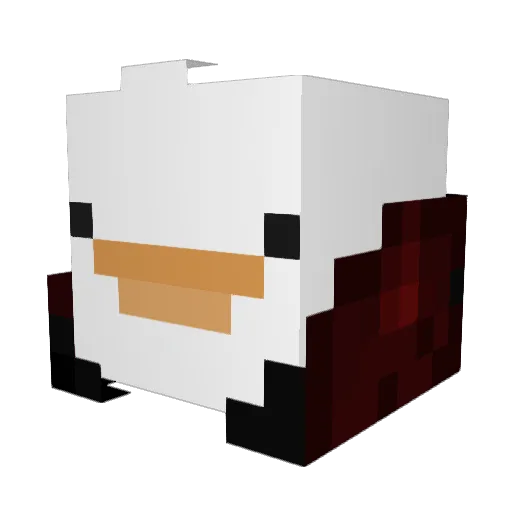 SolisOcassum Minecraft avatar head, 3D render