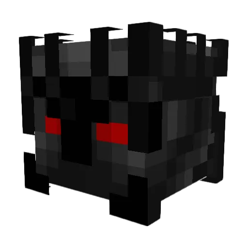Solisterro Minecraft avatar head, 3D render