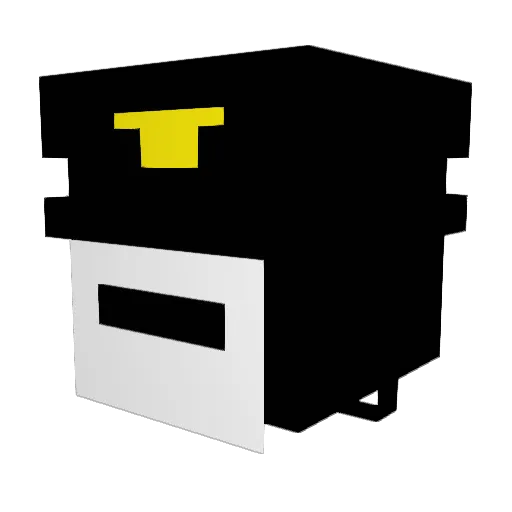 SolitudeIRL Minecraft avatar head, 3D render