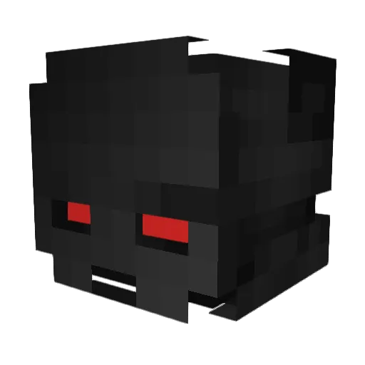 Solity3880 Minecraft avatar head, 3D render