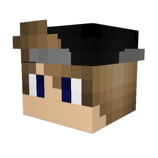 Solivagant_o_0 Minecraft avatar head, 3D render